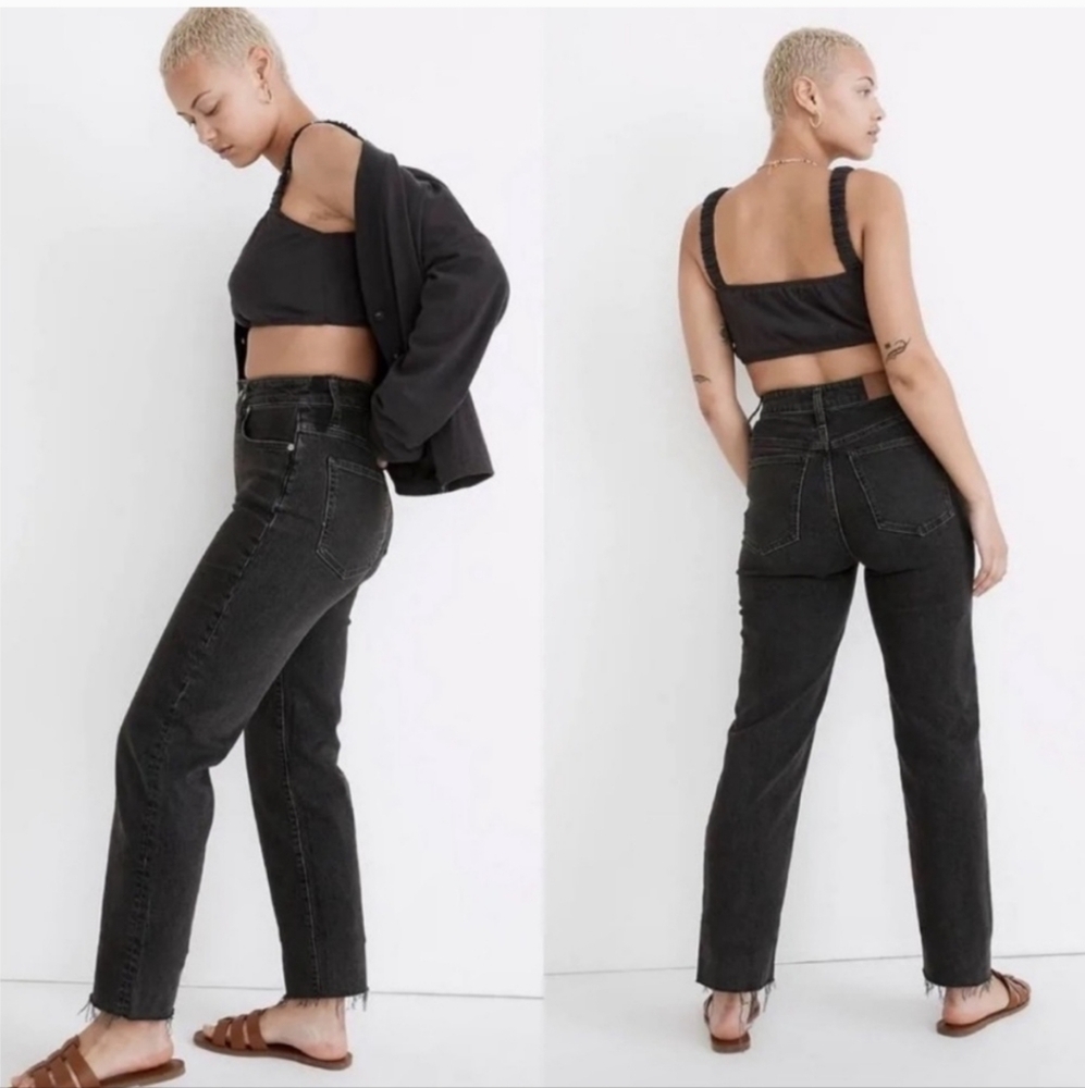 MADEWELL THE PERFECT VINTAGE STRAIGHT JEANS